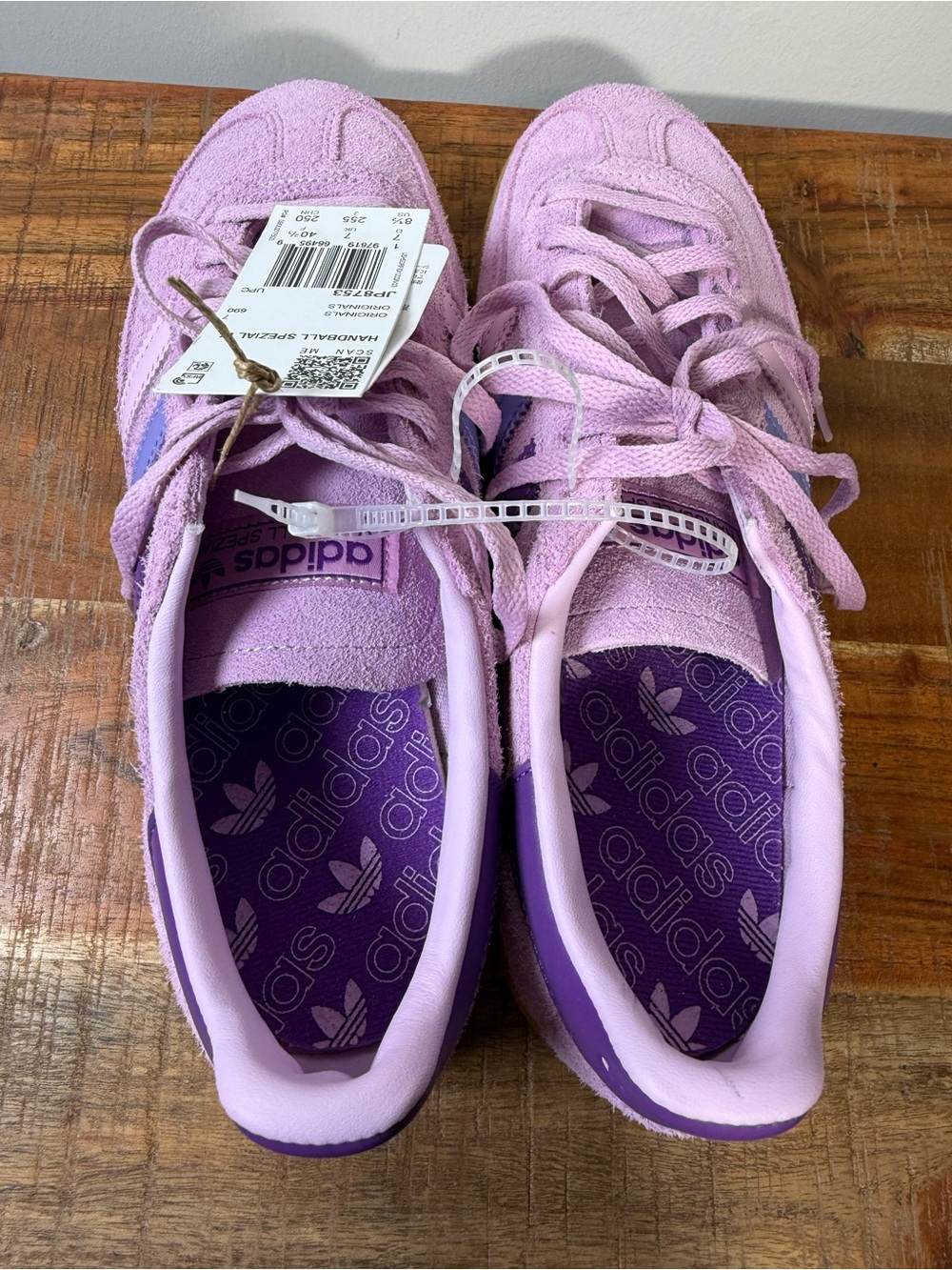 Adidas Purple rrHandball Spezial Exclusive Sneakers, Women’s 8.5 - Picture 4 of 6